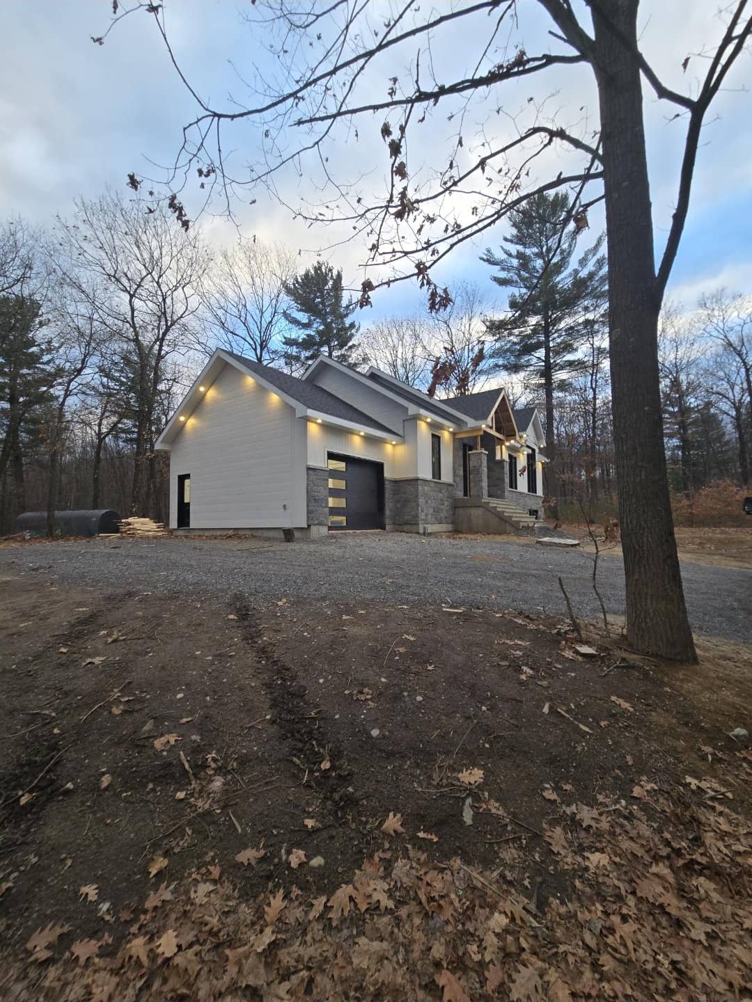 Éclairage extérieur de maison